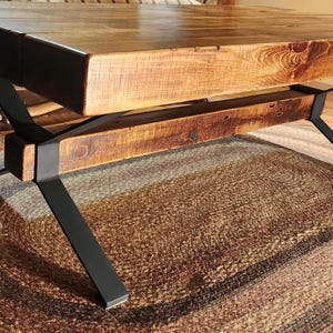 Handcrafted Farmhouse Coffee Table - Rustic