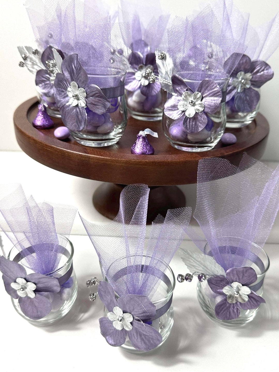 Metallic Lilac Wedding Favors for Guests, Luxury Favors, Elegance Party ...