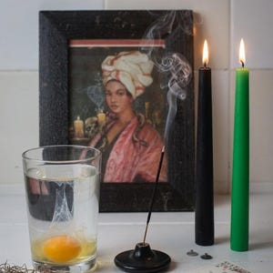 Psychic Egg Cleanse Reading, Energy Cleansing (Digital Image)