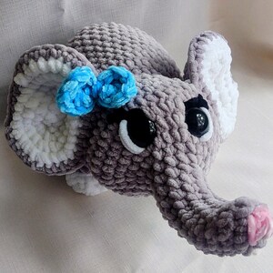 NO SEW Crochet Pattern Eleanor the Elephant Amigurumi - Etsy