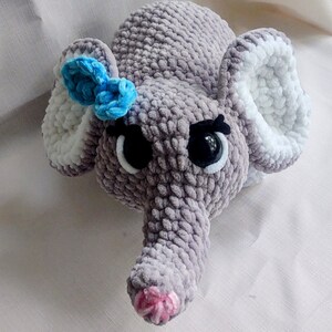 NO SEW Crochet Pattern Eleanor the Elephant Amigurumi - Etsy