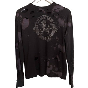 University of Notre Dame College Women&#39;s Upcycled Long Sleeve T-Shirt - Small