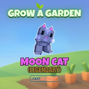 Cheapest Grow A Garden - Moon Cat |  Twilight Shop Legendary Pet (1 PIECE)