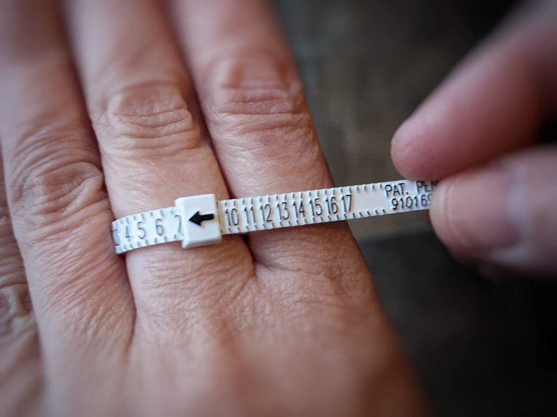 Plastic Ring Sizer Use to Help Determine Your Ring Size Etsy