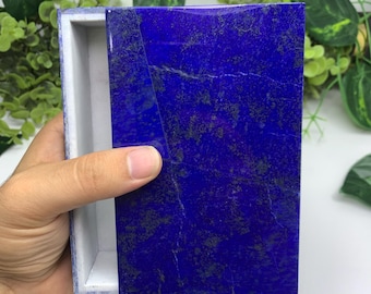 730g Lapis Lazuli Box, Lapis Box, Lapis Lazuli Box, Lapis Jewellery Box, Lapis Stone Box, Lapis Blue Box, Lapis Lazuli, Hand Made Lapis Box