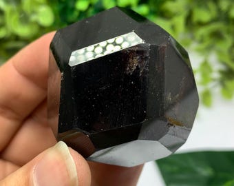 Granate almandino rojo facetado de 225 g de alta calidad, granate rojo facetado, cristal de granate almandino, granate almandino facetado, granate almandino rojo