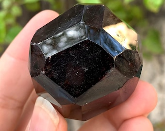 175 g de granate almandino rojo facetado de alta calidad, granate rojo facetado, cristal de granate almandino, granate almandino facetado, granate almandino rojo