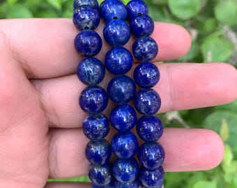 Beautiful Lapis Lazuli Bracelets, Lapis Beads Bracelets, Lapis Round Beads Bracelets, Lapis Beads Bracelet, Lapis Bracelet, Lapis Lazuli