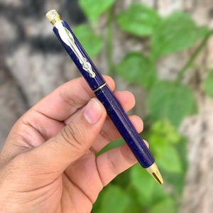 Beautiful Blue Lapis Lazuli Pen, Lapis Pen, Lapis Lazuli Pen, Lapis Decoration Pen, Lapis Blue Pen, Lapis Lazuli Pen, Lapis Lazuli, Pen