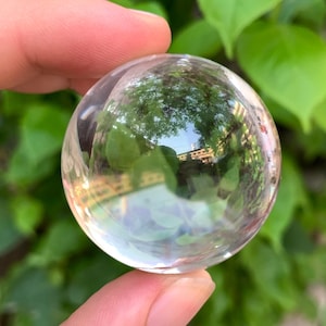 92g Beautiful Clear Quartz Sphere, Clear Quartz Ball, Quartz Sphere, Quartz Crystal Sphere, Quartz Ball, Quartz Crystal Ball, Clear Quartz