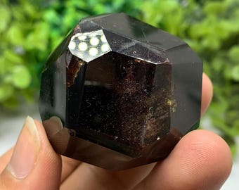 160 g de granate almandino rojo facetado de alta calidad, granate rojo facetado, cristal de granate almandino, granate almandino facetado, granate almandino rojo