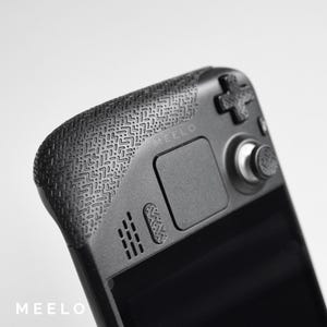 Stoomdeck Grip Skin, Antislip Steamdeck, Getextureerd Zachte rubberen Grip Skin Steamdeck Duimgrepen Joystickkapje Duimstickcovers Terug-knop