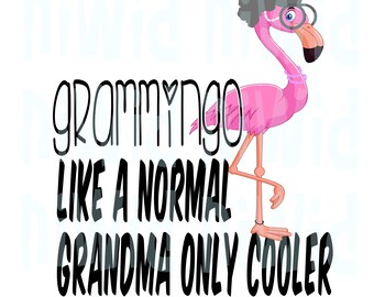 Download Grandma Flamingo Svg Etsy