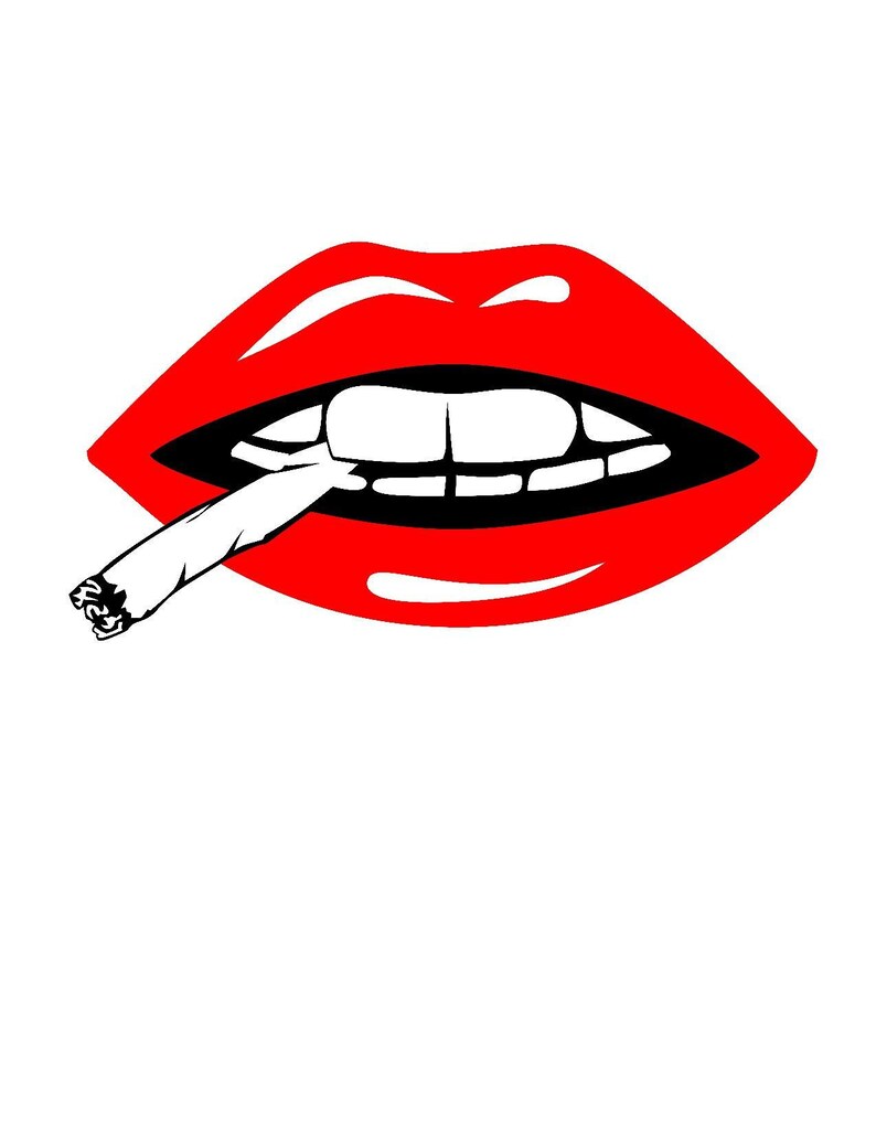 Download Joint pot weed marijuana blunt smoking lips SVG Instant | Etsy
