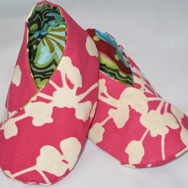 Chaussons Bébé Kimono Réversibles - 0-24 mois - Tutoriel & Patron PDF