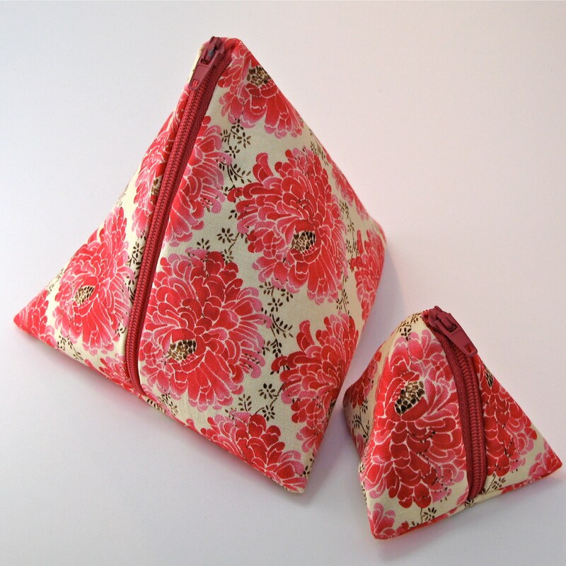 Triangle Pouch - Etsy