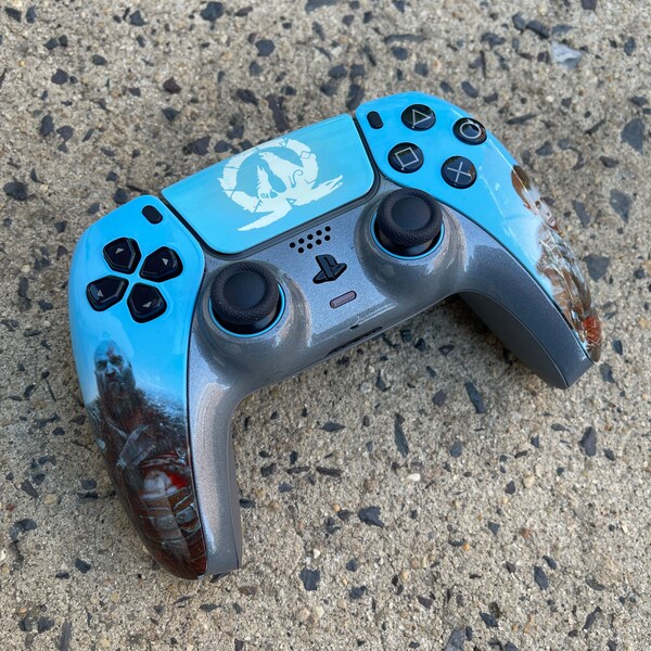Custom God Of War Themed PS5 Controller