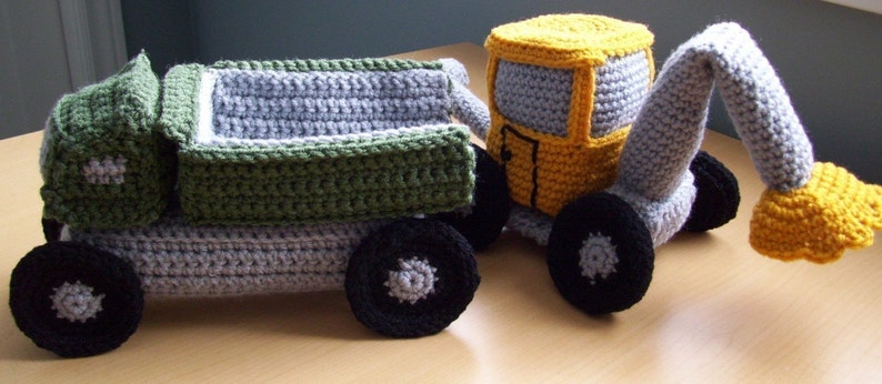 Monster Trucks...PDF Crochet Pattern image 5