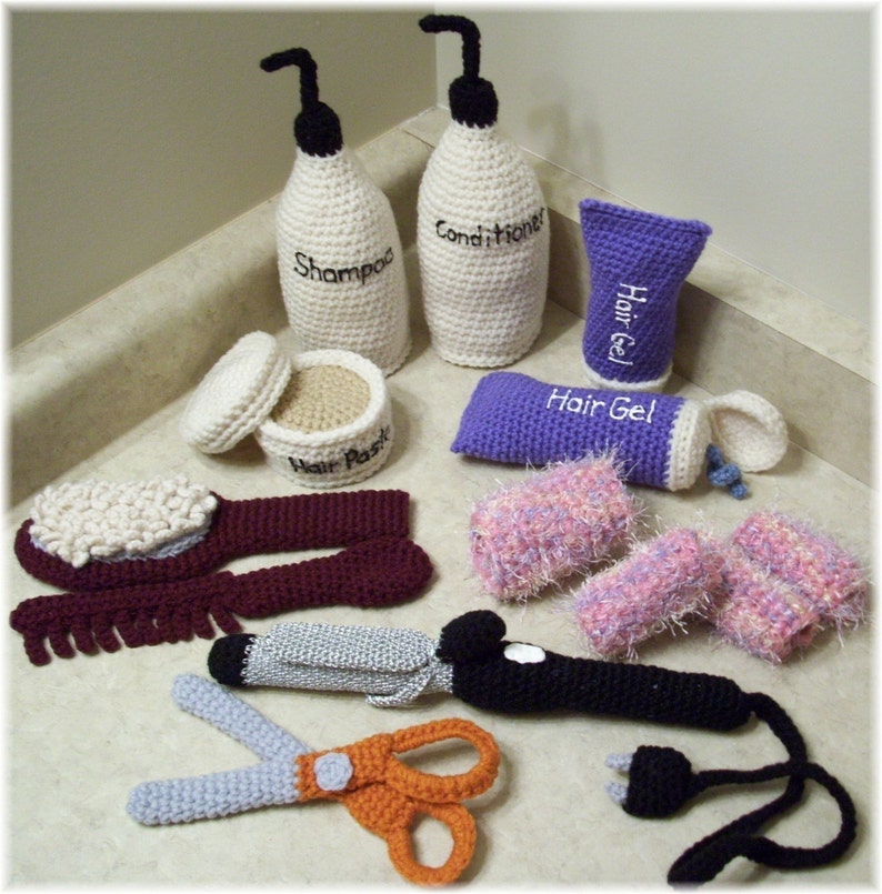 Hair Design Crochet Pattern...pdf Pattern image 1