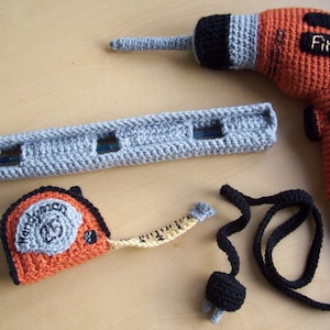 Carpenter's Tools...PDF Crochet Pattern image 1