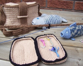 Fly Fishin' crochet PDF Pattern