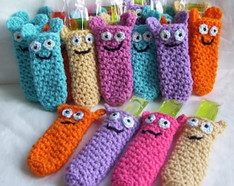 Freezie Friends...PDF Crochet Pattern...New Pattern