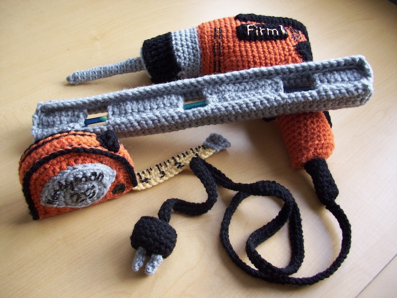 Carpenter's Tools...PDF Crochet Pattern image 4