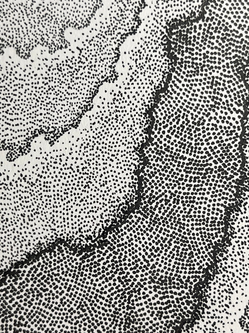 Clusered Pattern The Water - Etsy