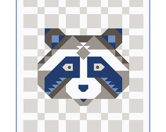 Little Raccoon Quilt Kit