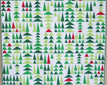 Geese in the Forest Quilt Pattern - PDF