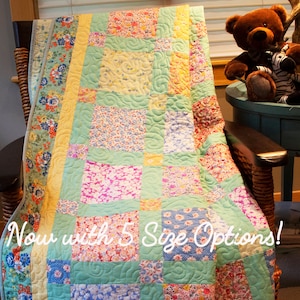 Grandma&#39;s Porch 30&#39;s Reproduction Quilt Pattern - Now in 5 sizes!