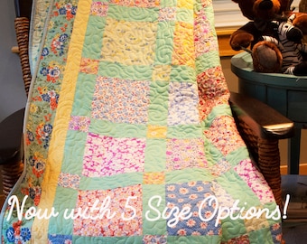 Grandma's Porch 30's Reproduction Quilt Pattern - Now in 5 sizes!