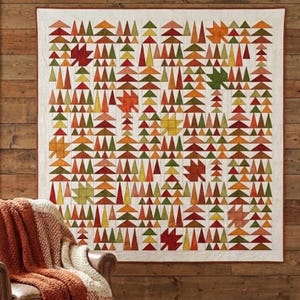 Quiltpatroon bladeren in het bos pdf