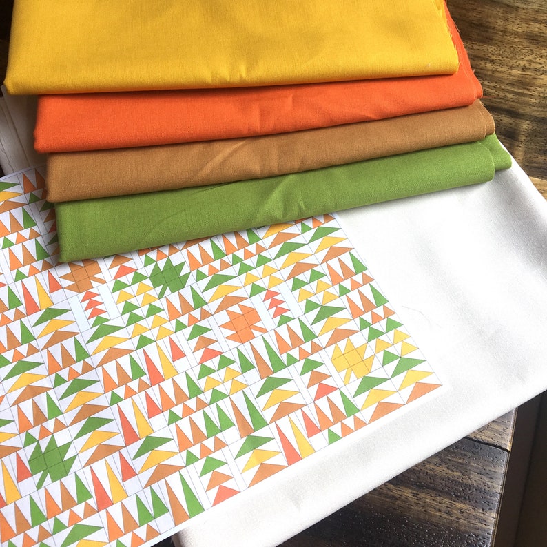 Geese in the Forest Quilt Kit AutumnFall
