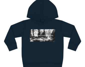 Toddler Pullover Fleece Hoodie - by CAMP MANIACS - Blend in nature