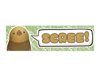 FFXIV Minion Grande Serpente de Ronka "Scree!" Adesivos para carros