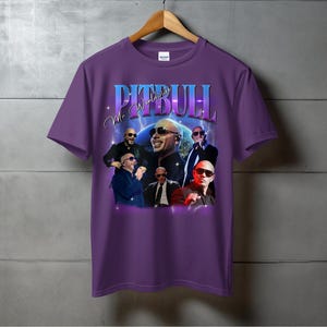 Pitbull graphic tee, hip hop music shirt, concert tour merchandise, fan gift idea, pop culture t-shirt for men and women