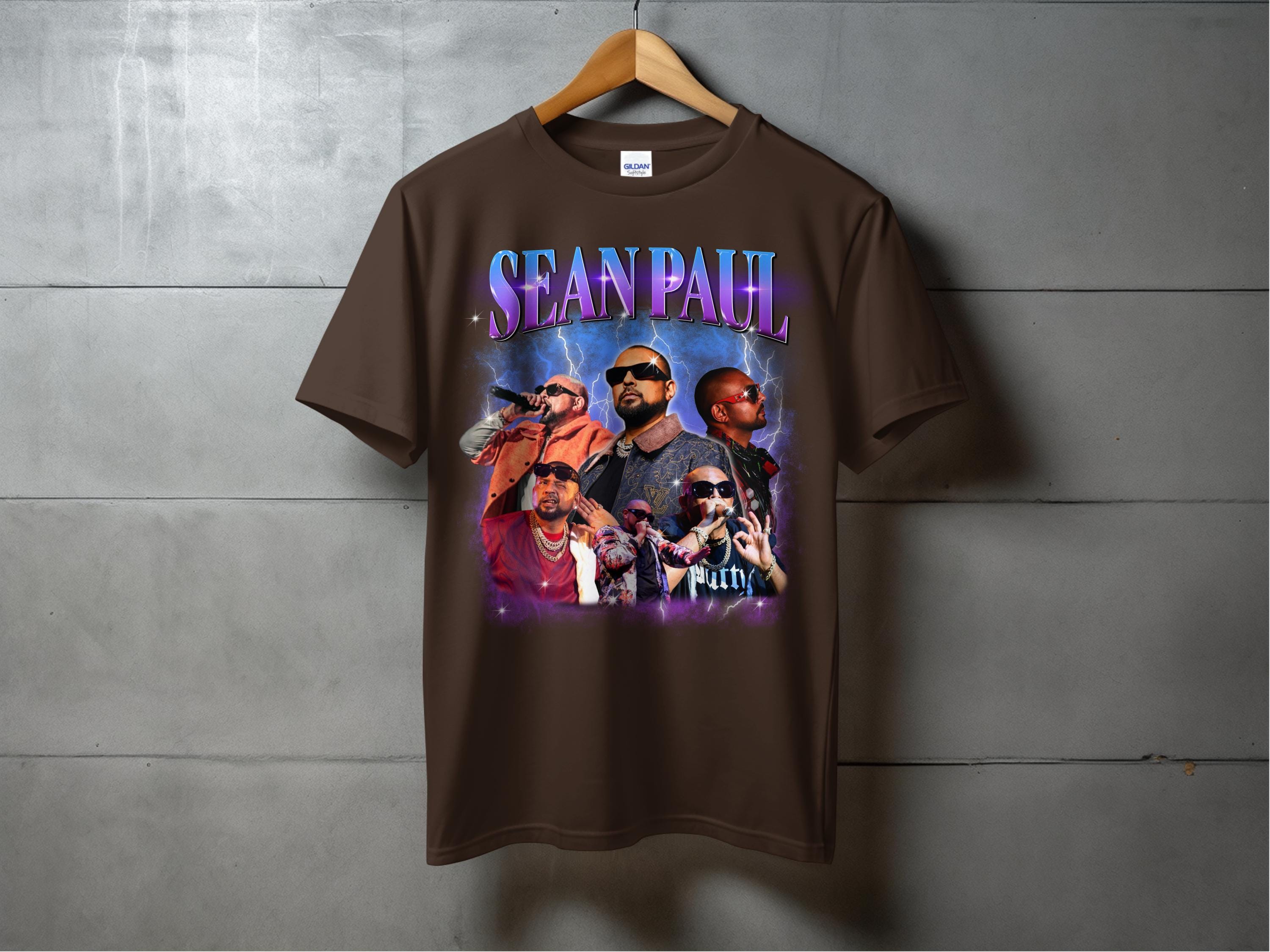 Sean Paul 90s Rap Concert Tee: Vintage Bootleg Fan Merch - Etsy