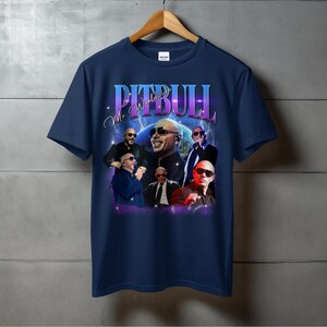 Pitbull Graphic T-Shirt, Music Legend Fan Shirt, Iconic Concert Tee, Casual Wear Top, Music Lover Gift, Unisex Graphic Tee