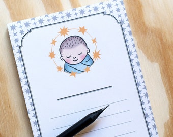 Christ Child Wish List Writing Pad List Pad To Do for Christmas