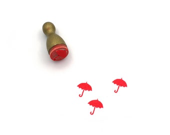 Mini Stempel: Regenschirm