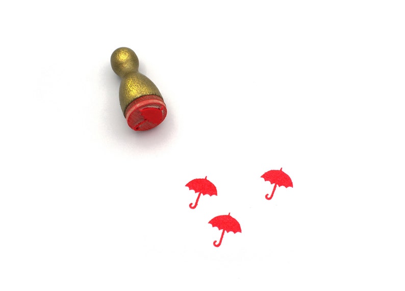 Mini Stempel: Regenschirm Bild 1