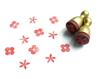 Mini set de tampons : Fleurs simples