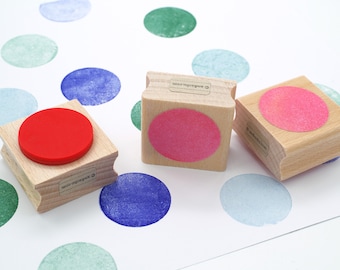 Dot Polkadot Stamp Large Dot