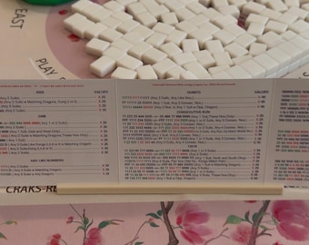 Mahjong Card Holder stand – American Mahjong Table Accessory,