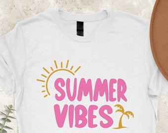 Summer Vibes T-Shirt, Family Vacation Tee
