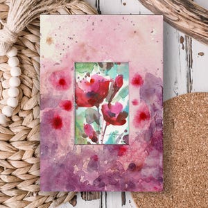 Original Abstract Floral Painting, Vase Of Flowers, - Flowers From The Heart 1