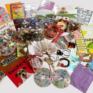 GRANDE variedade de produtos vintage, objetos encontrados para arte alterada, montagem, arte alterada, colagem, mídia mista, artesanato divertido