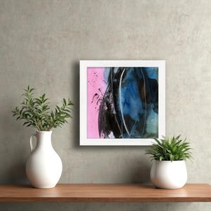 Original Watercolor Zen Abstract Painting, Serene Art, Affordable Original Painting - Embracing Wabi-Sabi 1