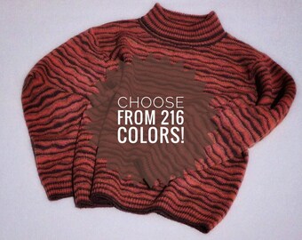 Wool-Tone Solids, YOUR COLOR, 216 Heathered Colors, 100% Wool, 8 Ounce Skein